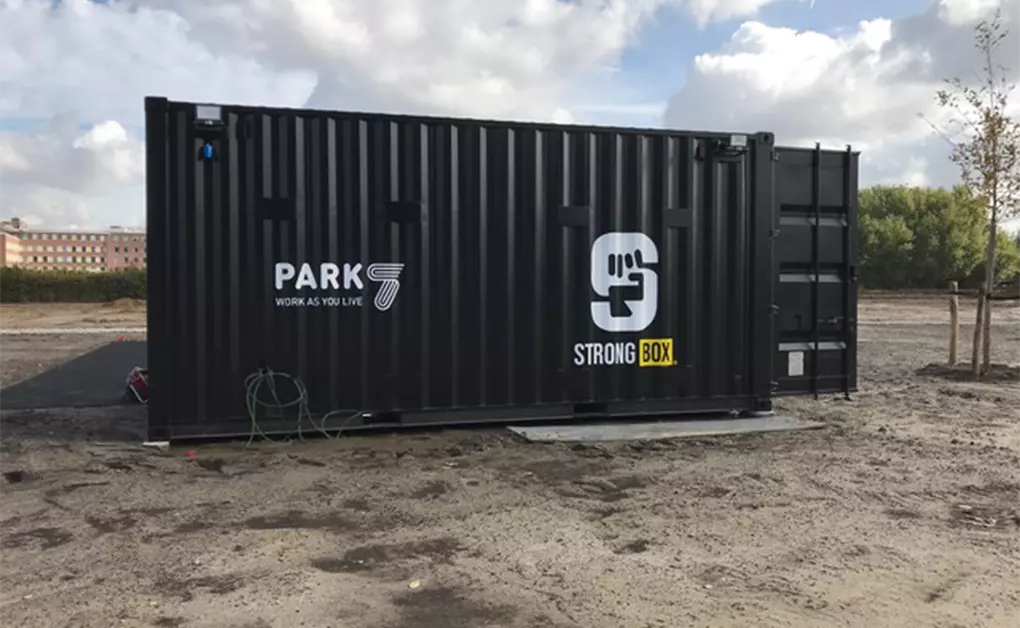Container belettering