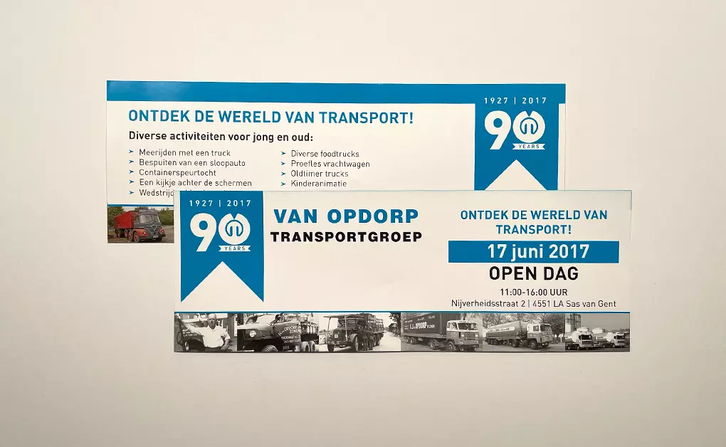 Uitnodiging 90j Van Opdorp