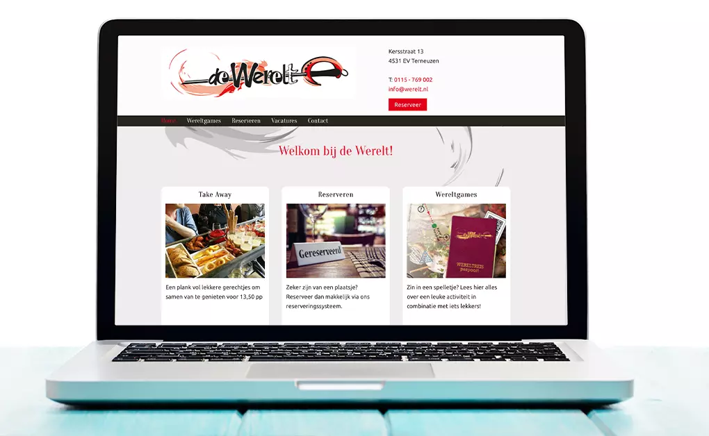 Website ontwerp