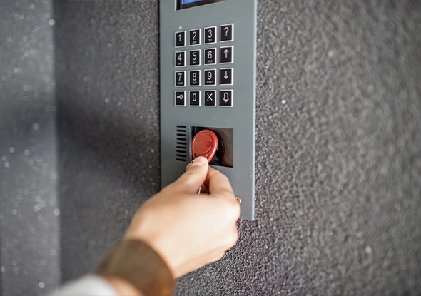 Keypad, batches en sleutelsystemen